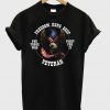 Freedom Runs Deep For Those Who Fight For It Veteran T-Shirt
