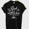 God Is Within Her She Will Not Fail T-Shirt