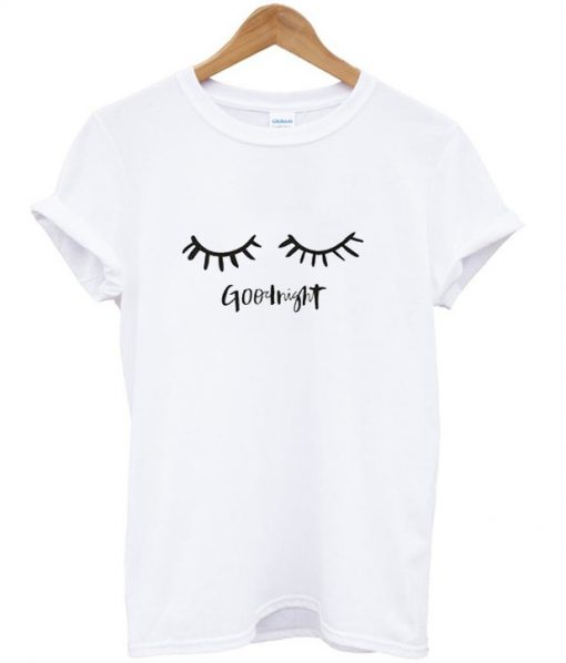 Good Night Eyelash T-Shirt