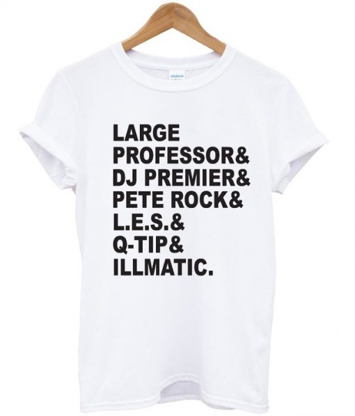 Large Professor Dj Premier Pete Rock T-Shirt