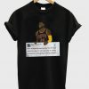 Lebron James Holding Kevin Durant Tweet T-Shirt