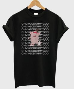 Oh My God Pig Baseball T-Shirt