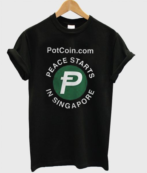 Peace Starts In Singapore T-Shirt