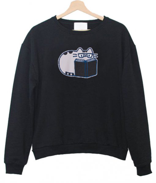 Reading Pusheen Sweatshirt