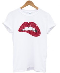 Sequin Lips T-Shirt