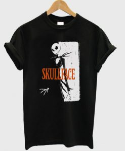 Skull Face Jack Skellington T-Shirt