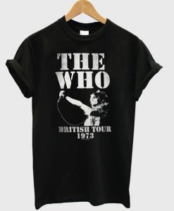 The Who British Tour 1973 T-Shirt