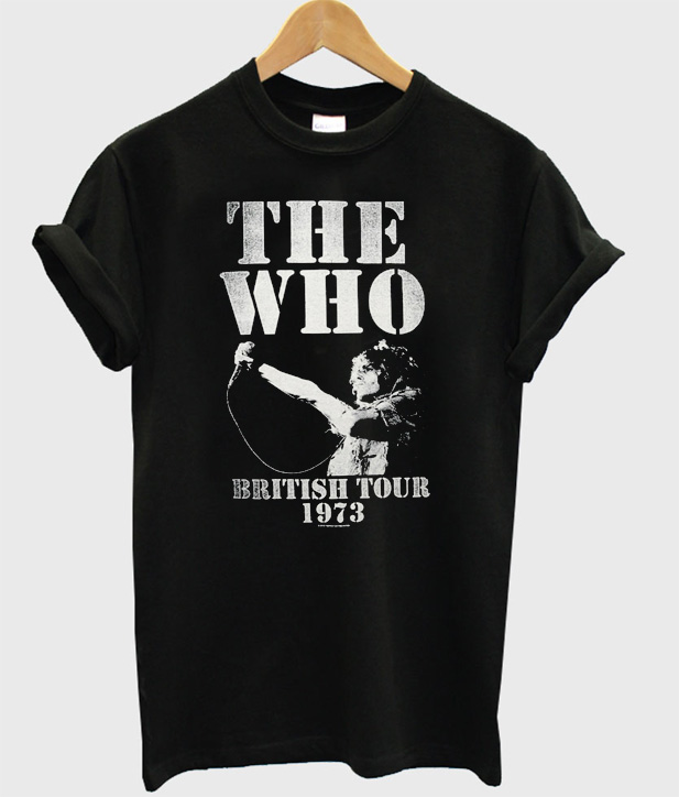 The Who British Tour 1973 T-Shirt