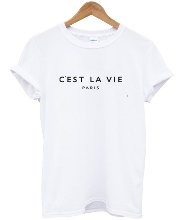 Cest La Vie Paris T-Shirt