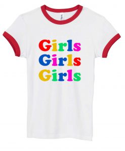 Girls Grils Grils Color T-Shirt