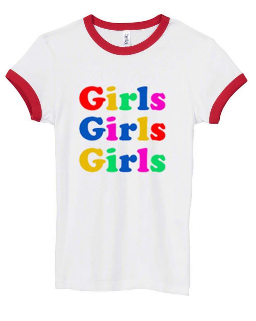 Girls Grils Grils Color T-Shirt