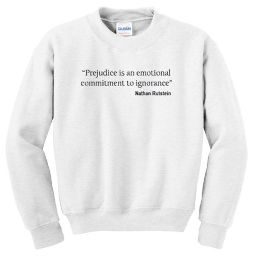 Commitment to Ignorance Nathan Rutstein Sweatshirt