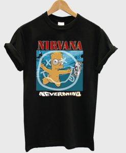 Nirvana Simpson Nevermind T-Shirt