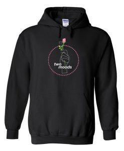 Two Moods Rose Hoodie