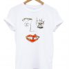 Drawn Face T-Shirt