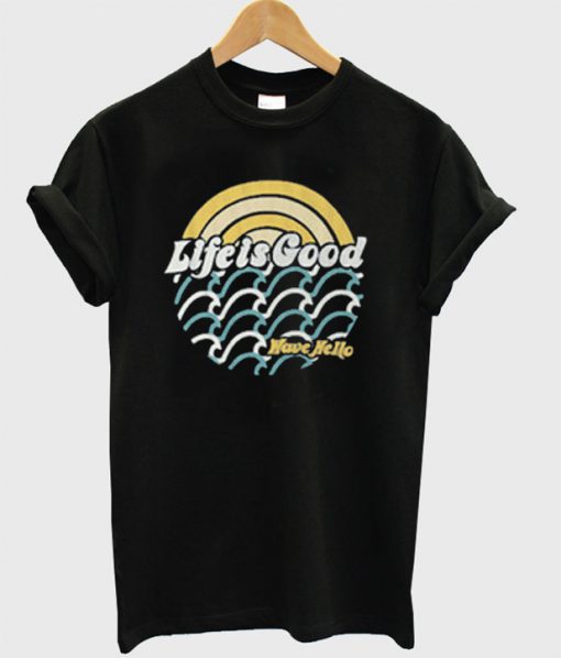 Life Is Good Wave T-Shirt