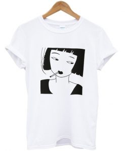 Smoking Girl T-Shirt