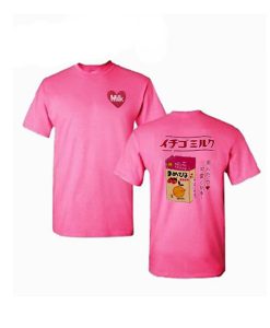 Strawberry Ichigo Milk Carton Box T-Shirt