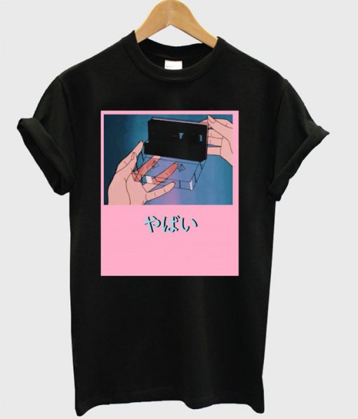 Yabai Slang Tape Vaporwave Japan T-Shirt