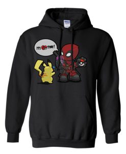 Deadpool Pokemon GO Time Hoodie