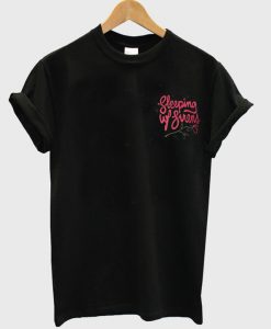 Sleeping with Sirens Pink Roses Girls T-Shirt