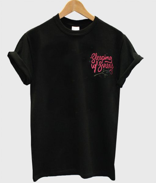 Sleeping with Sirens Pink Roses Girls T-Shirt