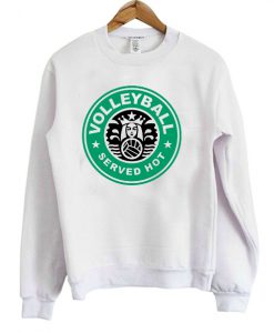 Volleyball Served Hot Sweatshirt