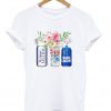 Flower Michelob Ultra Coors Light Bud Light Beer T-Shirt