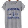 Hawkins AV CLUB Middle School T-Shirt