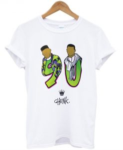 Chunk Fresh Prince 90 print Retro T-Shirt