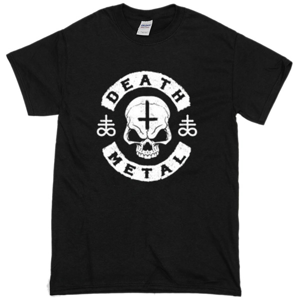 Death Metal Skull Heavy Metal T-Shirt