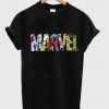 Marvel Comic Strip Logo Unisex T-Shirt