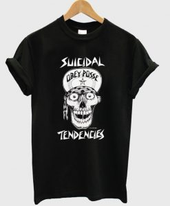 Suicidal Tendencies Flip Cap Skull T-Shirt