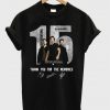 Thanks For Your Memories Sam Dean Winchesters T-Shirt