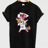 Dabbing Hip Hop Unicorn Dab Kansas City Chiefs T-Shirt