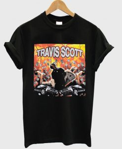 Diamond Supply Co X Travis Scott Explosion T-Shirt