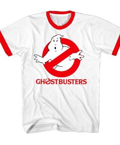 Ghostbusters Logo red ringer T-Shirt