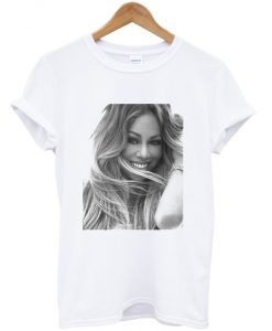 Greyscale Close Up Mariah Carey T-Shirt