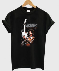 Jimi Hendrix Electric Ladyland Guitar Swirl T-Shirt