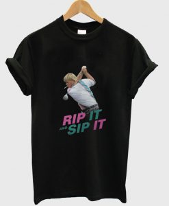 John Daly Rip It And Sip It T-Shirt