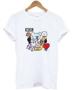 BT21 Vs BTS Art Chibi T-Shirt