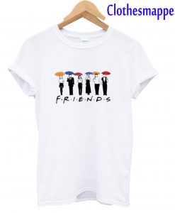 FRIENDS Intro Screen With Umbrella T-Shirt