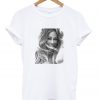 Greyscale Close Up Mariah Carey T-Shirt