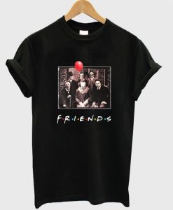 Horror Friends Pennywise Michael Myers Jason Voorhees Halloween T-Shirt