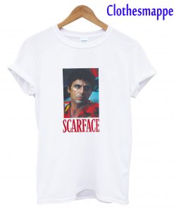 Scarface Face White T-Shirt