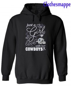 Dallas Cowboys Just A Girl In Love With Her Hoodie