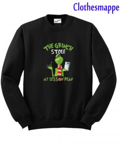 The Grinch Stole My Lesson Plan Sweatshirt