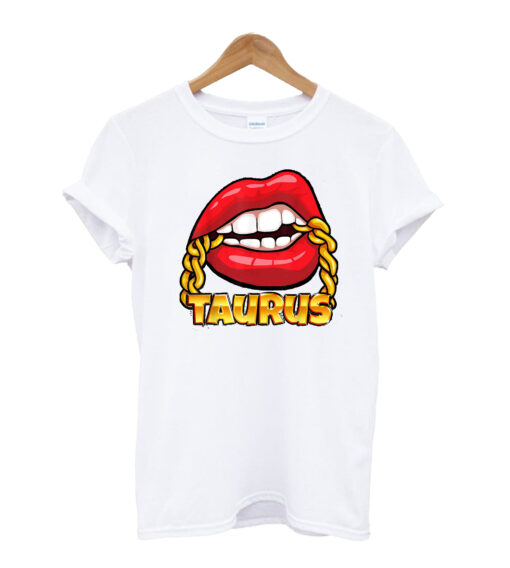 Gold Chain Taurus Zodiac shirt