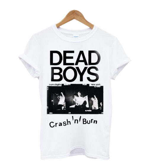 T-shirt Dead Boys Crash N Burn