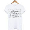 mamas time to wine t shirt